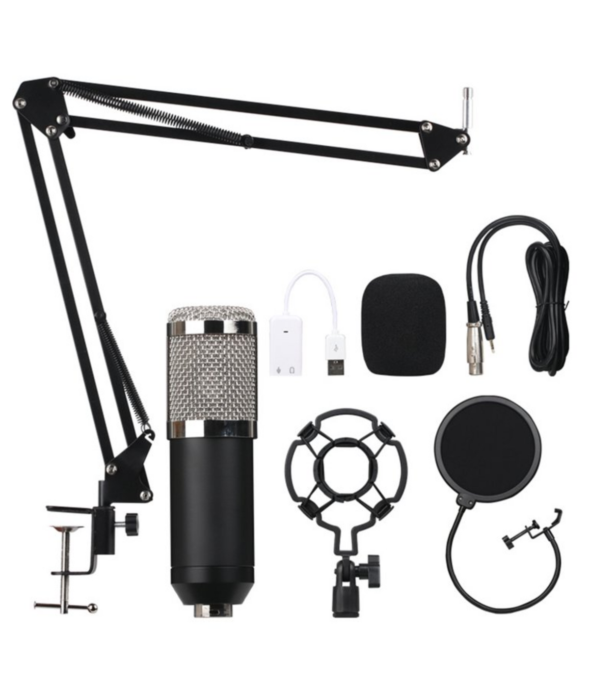 Kit Microfono Estudio Condensador Pro