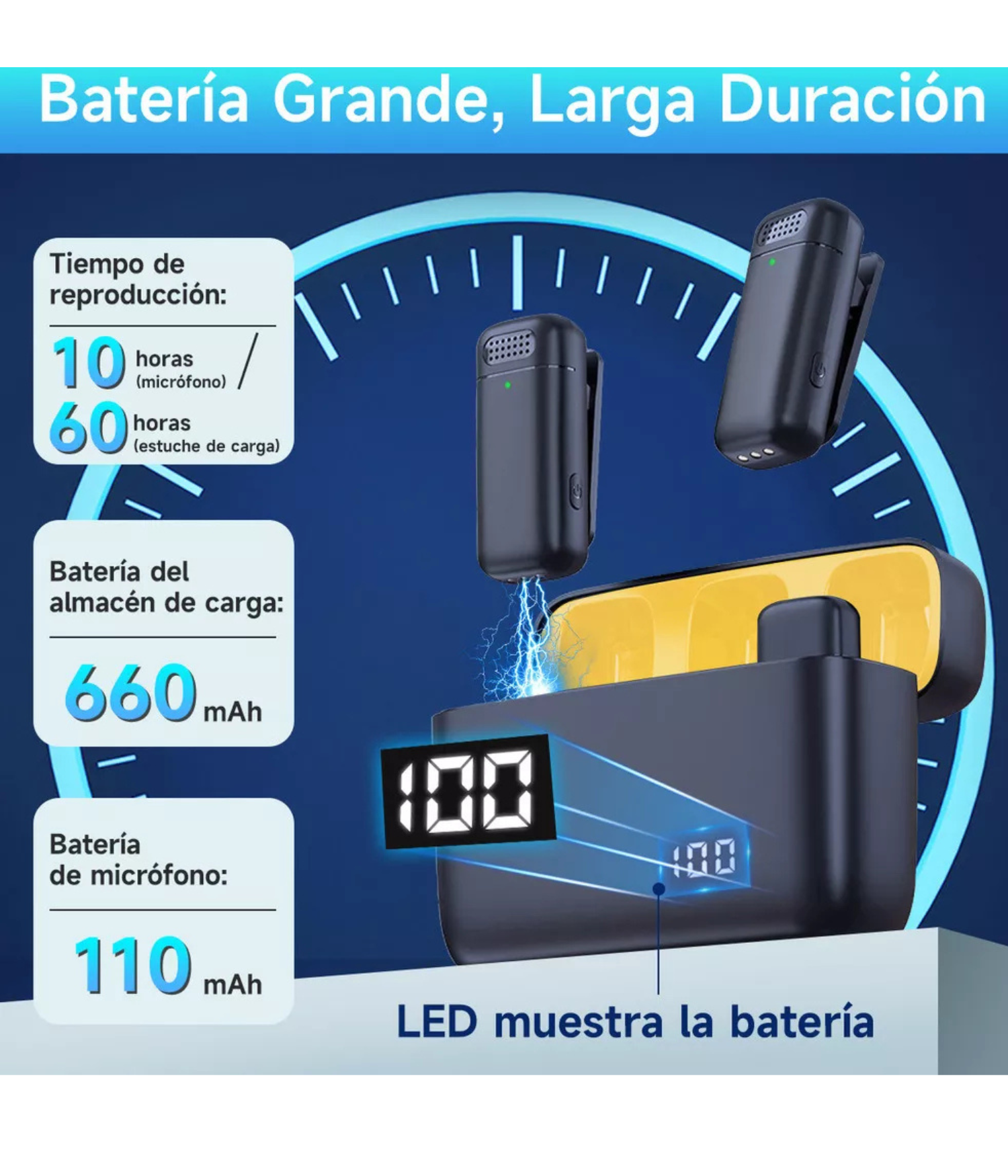 Micrófonos Inalámbricos de Solapa K6